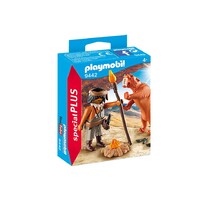 Playmobil History - Caveman With Sabertooth Tiger