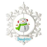 2021 Hallmark Keepsake Ornament - Daughter Snowflake 