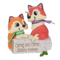 2019 Hallmark Keepsake Ornament - Clever Sisters Foxes