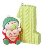 2021 Hallmark Keepsake Ornament - 2021 My First Christmas