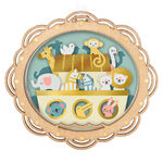 2024 Hallmark Keepsake Ornament - Noah's Ark Papercraft