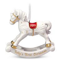 2019 Hallmark Keepsake Ornament - Baby's First Christmas Rocking Horse