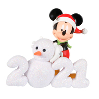 2021 Hallmark Keepsake Ornament - Disney Mickey Mouse A Year of Disney Magic Snowman