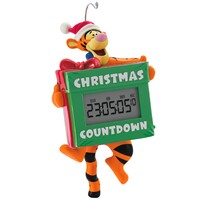 2020 Hallmark Keepsake Ornament - Disney Winnie the Pooh Tigger's Christmas Countdown with Light