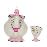 2019 Hallmark Keepsake Ornament - Disney Beauty and the Beast Mrs. Potts and Chip 