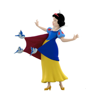 2021 Hallmark Keepsake Ornament - Disney Snow White and the Seven Dwarfs With a Smile and a Song