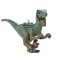 2020 Hallmark Keepsake Ornament - LEGO Jurassic World Velociraptor Blue