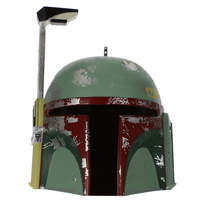 2019 Hallmark Keepsake Ornament - Star Wars Boba Fett Helmet Ornament With Sound