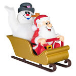 2024 Hallmark Keepsake Ornament - Frosty the Snowman Frosty and Santa