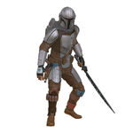 2024 Hallmark Keepsake Ornament - Star Wars: The Mandalorian Wielding the Darksaber