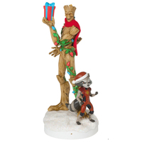 2021 Hallmark Keepsake Ornament - Marvel Guardians of the Galaxy Peekbuster with Motion-Activated Sound