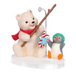 2024 Hallmark Keepsake Ornament - Snowball and Tuxedo Fishing Friends