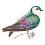 2024 Hallmark Keepsake Ornament - The Beauty of Birds Violet-Green Swallow