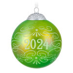 2024 Hallmark Keepsake Ornament - Christmas Commemorative Glass Ball