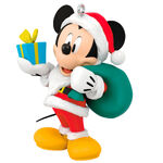 2024 Hallmark Keepsake Ornament - Disney All About Mickey! Santa Mickey