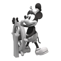 2021 Hallmark Keepsake Ornament - Disney Mickey's Movie Mouseterpieces Steamboat Willie