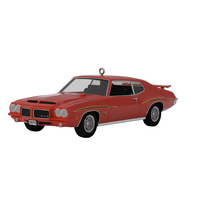 2021 Hallmark Keepsake Ornament - Classic American Cars 1971 Pontiac GTO Judge