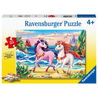 Ravensburger Puzzle 35pc - Beach Unicorns