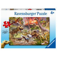 Ravensburger Puzzle 60pc - Dinosaur Dash