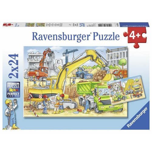 Ravensburger Puzzle 2 x 24pc - Hard at Work