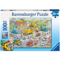 Ravensburger Puzzle 100pc XXL - Vehicles in the City