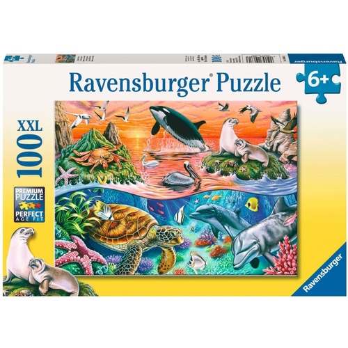 Ravensburger Puzzle 100pc XXL - Beautiful Ocean