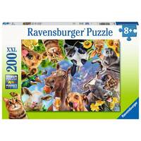 Ravensburger Puzzle 200pc XXL - Funny Farmyard Friends