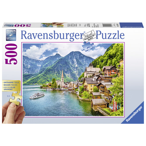 Ravensburger Puzzle 500pc - Hallstatt in Austria