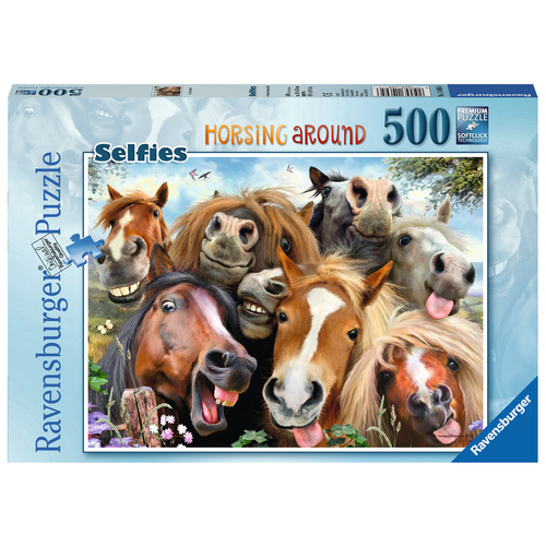 Ravensburger Puzzle 500pc - Horsing Around