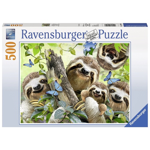 Ravensburger Puzzle 500pc - Sloth Selfie