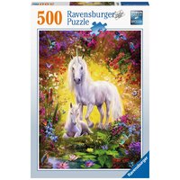 Ravensburger Puzzle 500pc - Unicorn and Foal