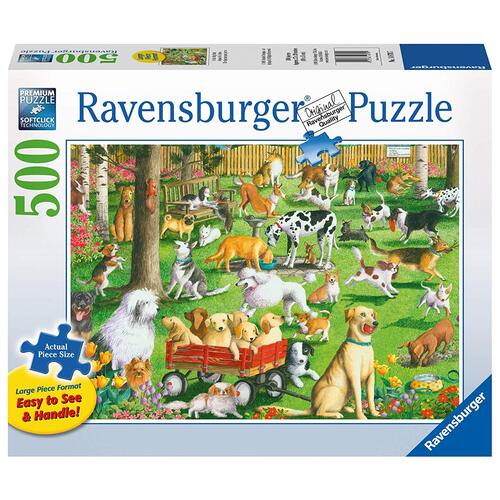 Ravensburger Puzzle 500pc Large Format - At the Dog Park