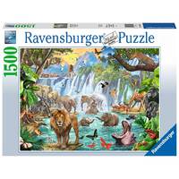 Ravensburger Puzzle 1500pc - Waterfall Safari