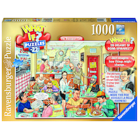 Ravensburger Puzzle 1000pc - The Transport Cafe