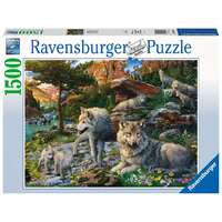 Ravensburger Puzzle 1500pc - Wolves in Spring