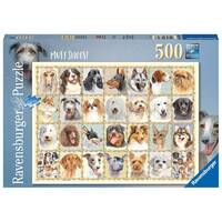 Ravensburger Puzzle 500pc - Mutt Shots!