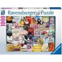 Ravensburger Puzzle 1000pc - Wine Labels