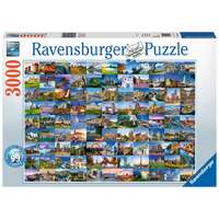 Ravensburger Puzzle 3000pc - 99 Beautiful Places of Europe