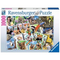 Ravensburger Puzzle 1000pc - A Traveler's Animal Journal