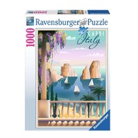 Ravensburger Puzzle 1000pc - Postcard from Capri, Italy