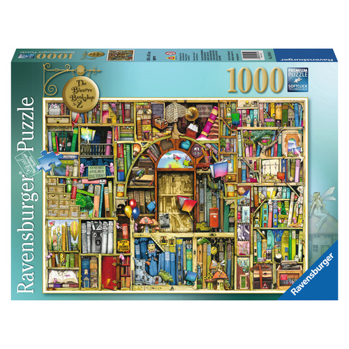 Ravensburger Puzzle 1000pc - The Bizarre Bookshop 2