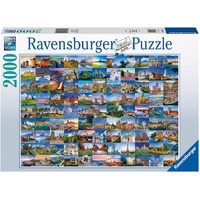 Ravensburger Puzzle 2000pc - 99 Places in Europe