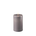 Deluxe Homeart Flameless Candle - Grey 7.5 x 12.5cm