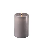 Deluxe Homeart Flameless Candle - Grey 10 x 15cm