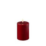 Deluxe Homeart Flameless Candle - Bordeaux 7.5 x 10cm