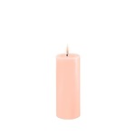 Deluxe Homeart Flameless Candle - Light Pink 5 x 10cm