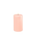 Deluxe Homeart Flameless Candle - Light Pink 7.5 x 12.5cm