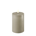 Deluxe Homeart Flameless Candle - Sand 10 x 15cm