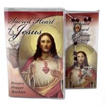 Rosary Beads and Book Set - Sacred Heart of Jesus