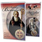 Rosary Beads and Book Set - St. Benedict